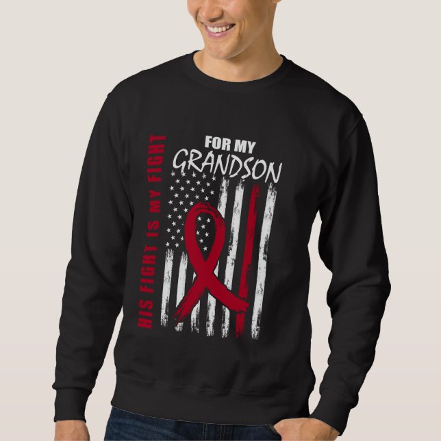 Enkelkind Multiples Myelom Bewusstsein Amerikanisc Sweatshirt (Vorderseite)
