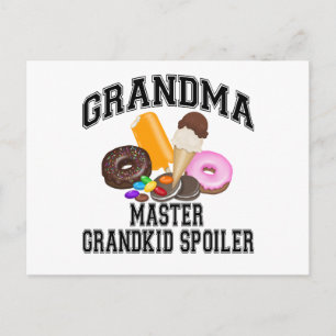Enkelkind-Spoiler Oma Postkarte