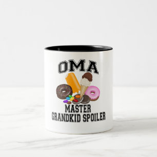 Enkelkind Spoiler Oma Zweifarbige Tasse