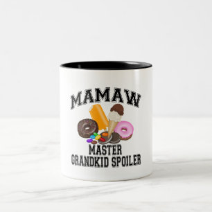 Enkelkind Spoiler Oma Zweifarbige Tasse