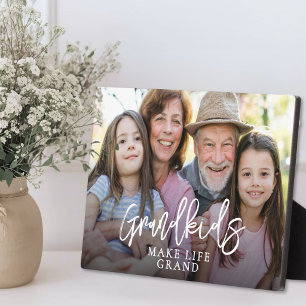 Enkelkinder machen das Leben großartig Foto Fotoplatte