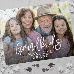 Enkelkinder machen das Leben großartig Foto Puzzle