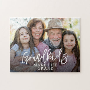 Enkelkinder machen das Leben großartig Foto Puzzle