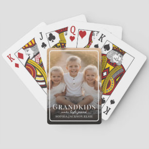 Enkelkinder machen das Leben großartig - Geschenk  Spielkarten