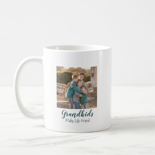 Enkelkinder machen das Leben großartig Kaffeetasse (Links)