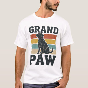 Enkelpfote Vintage Hund Opa T-Shirt Design_1