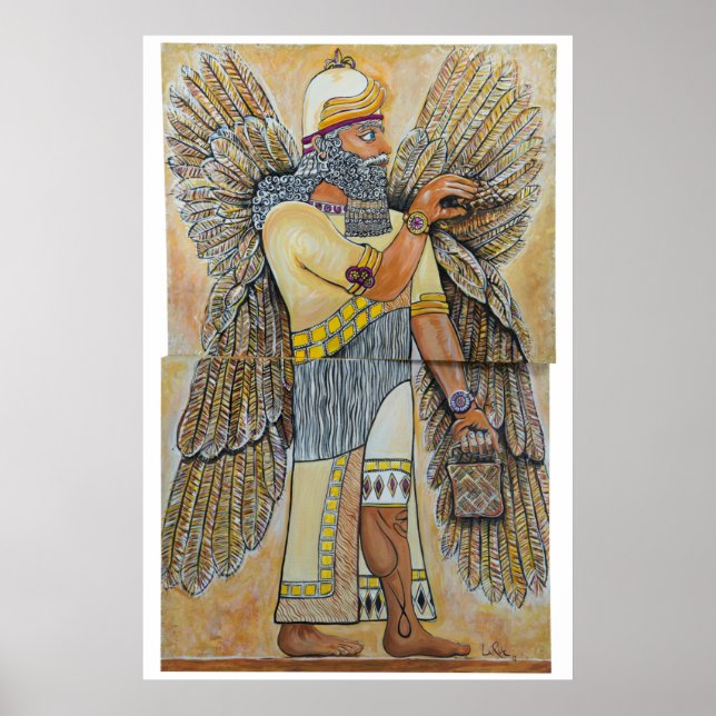 Enki The Annunaki Poster (Vorne)