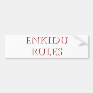 Enkidu Autoaufkleber