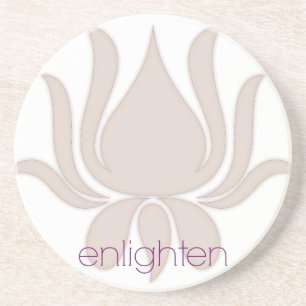 Enlighten Lotus Getränkeuntersetzer