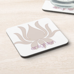 Enlighten Lotus Getränkeuntersetzer