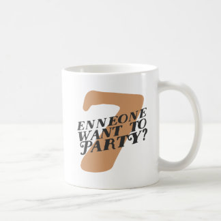 Enneagram Art 7 lustige Tasse