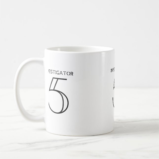 Enneagramm 5 - Die Tasse des Ermittlers (Links)