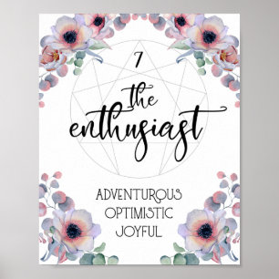 Enneagramm 7 Der Enthusiast Poster