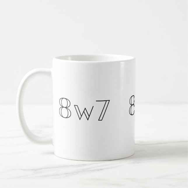 Enneagramm 8w7 Tasse (Links)
