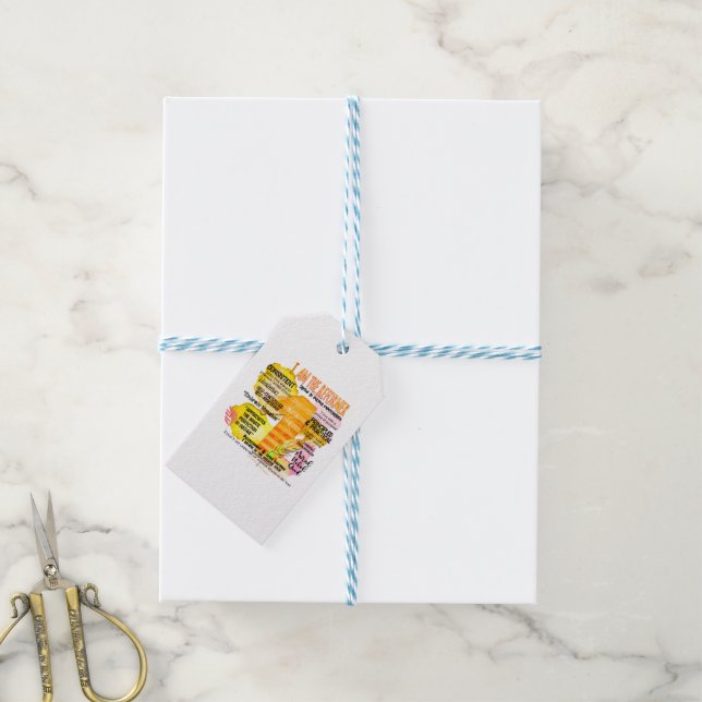Enneagramm Typ 1 - Ich bin der Reformer Geschenkanhänger (Mit Garn)