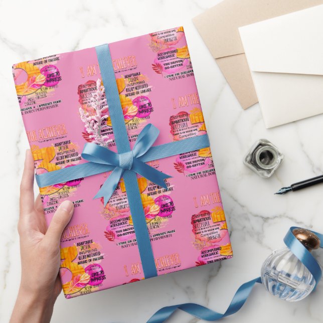 Enneagramm Typ 3 - Ich bin der Achiever Geschenkpapier (Schenken)