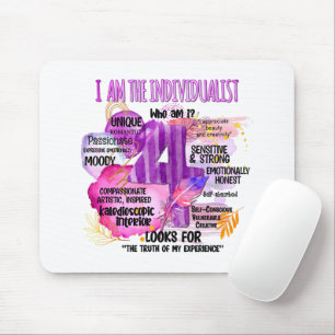 Enneagramm Typ 4 - Ich bin der Individualist Mousepad