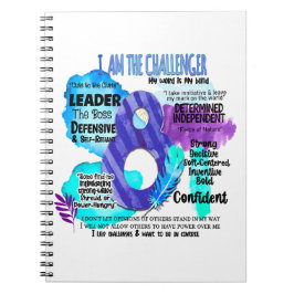 Enneagramm Typ 8 - Ich bin der Challenger Notizblock