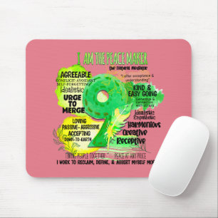 Enneagramm Typ 9 - Ich bin der Friedensstifter Mousepad