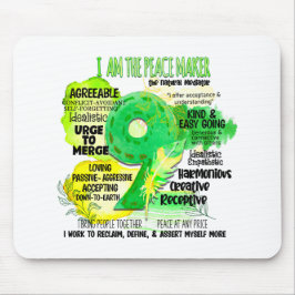 Enneagramm Typ 9 - Ich bin der Friedensstifter Mousepad