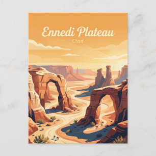 Ennedi-Plateau Tschad Postkarte