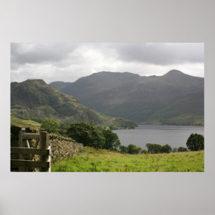 Ennerdale Water, das englische Lake District Poster