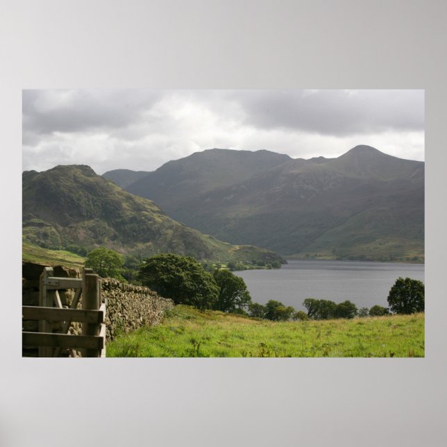 Ennerdale Water, das englische Lake District Poster (Vorne)