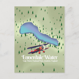 Ennerdale Water , Lake District Reiseplakat Postkarte
