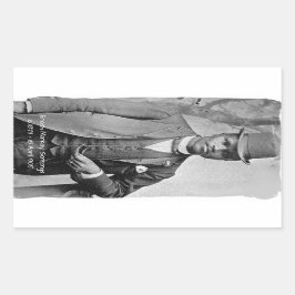 Enoch Mankayi Sontonga Rechteckiger Aufkleber