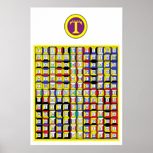 Enochian Air Tablette Poster