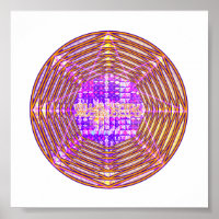 Enochian Sigil aus Quecksilber