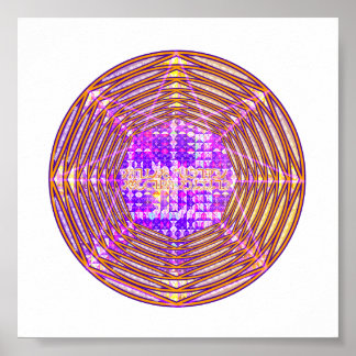 Enochian Sigil aus Quecksilber Poster