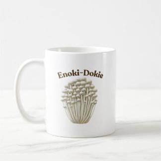 Enoki-Dokie Mushroom-Tasse Kaffeetasse