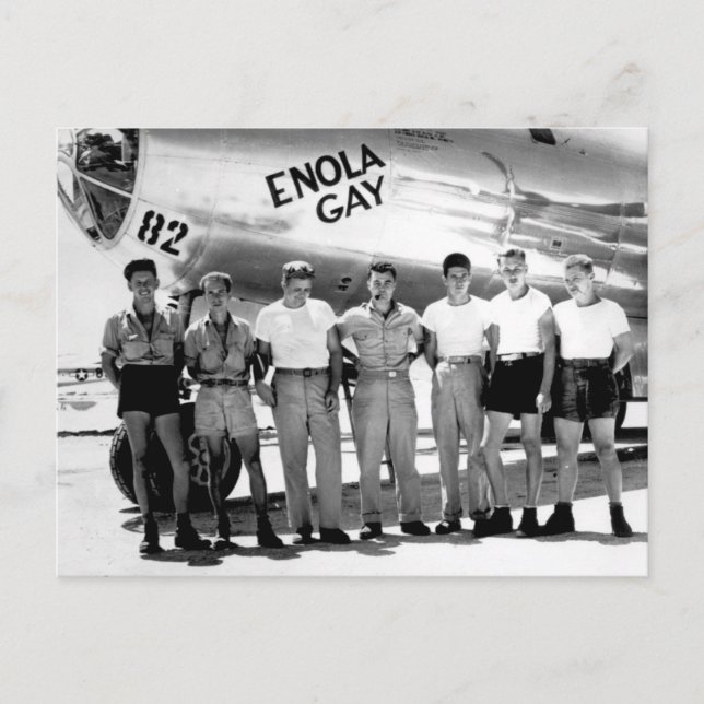 Enola Gay Postkarte (Vorderseite)