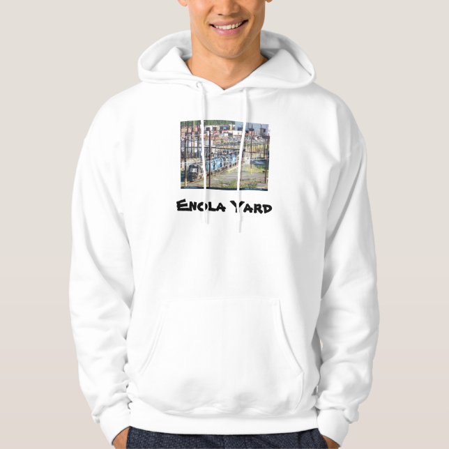 Enola Norfolk südliches Eisenbahn-Yard-Harrisburg Hoodie (Vorderseite)