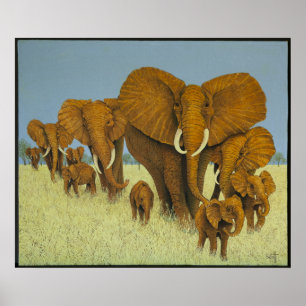 Enorm aber kümmerte sich poster