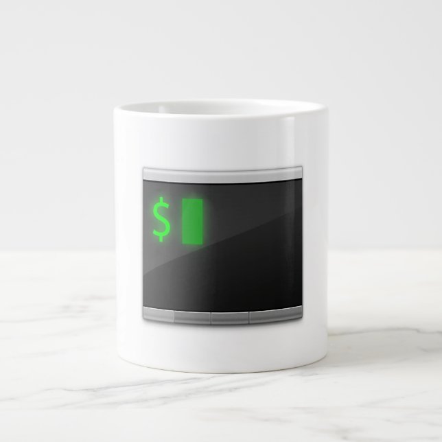 Enorme 20 Logo-Tasse Unze iTerm2 Jumbo-Tasse (Vorderseite)