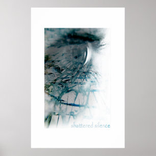 ENORME zerbrochene Ruhe Poster