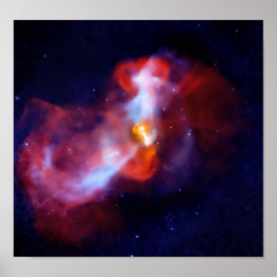 Enormer vulkanischer Angriff M87 Poster