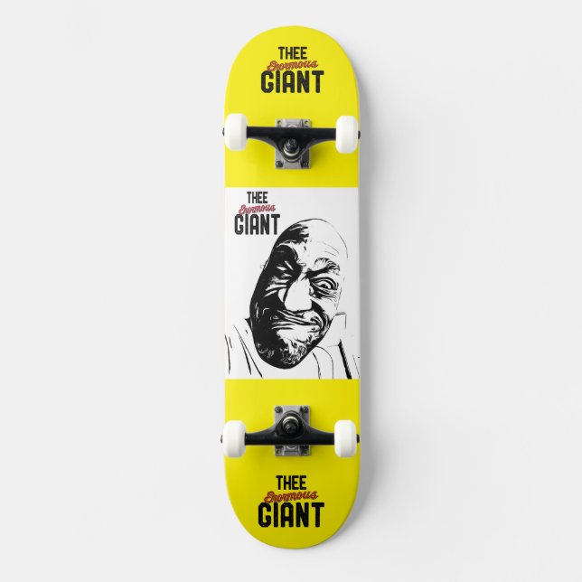 Enormous Giant Decks : limitierte Edition Skateboard (Vorderseite)