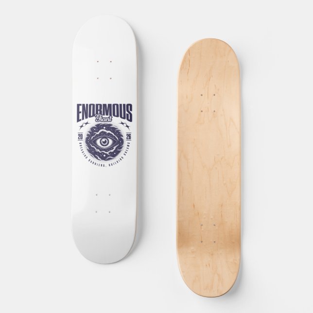 Enormous Giant : Visionaries Unbound Skateboard (Vorderseite)