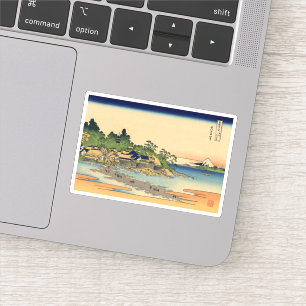 Enoshima in Sagami Provinz Aufkleber