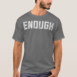 Enough T Orange Stopp Gun Gewalt Gun Control T-Shirt