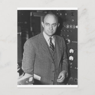 Enrico fermi postkarte