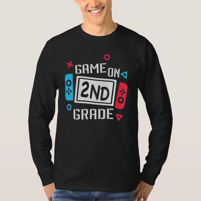 Enriegeltes Spiel der zweiten Stufe auf 2. Stufe T-Shirt (Vorderseite)