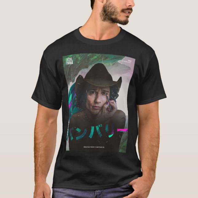 Enrique Bunbury - Recultura 004 V-Neck T-Shirt (Vorderseite)