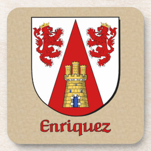 Enriquez Family Shield Untersetzer