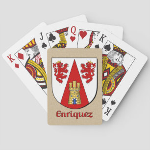 Enriquez Heraldic Shield Spielkarten