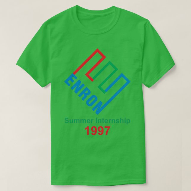 Enron Summer Internship 1997 T-Shirt (Design vorne)