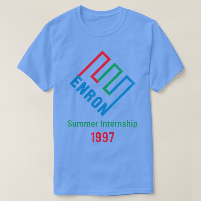 Enron Summer Internship T-Shirt (Design vorne)